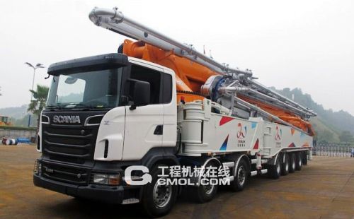 中联101米混凝土泵车