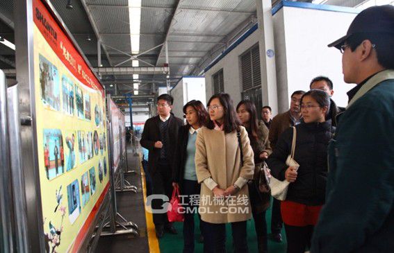 济宁市优秀青年干部到山推参观
