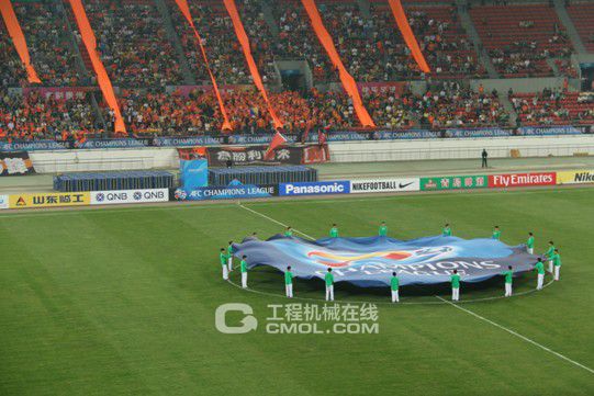 2014年,山东临工成为亚足联俱乐部赛事的唯一中国企业赞助商