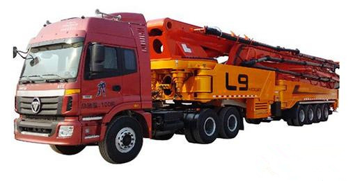 雷萨泵送机械L9系列之88米泵车