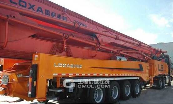 雷萨L9系列88米全球最长钢制臂架泵车