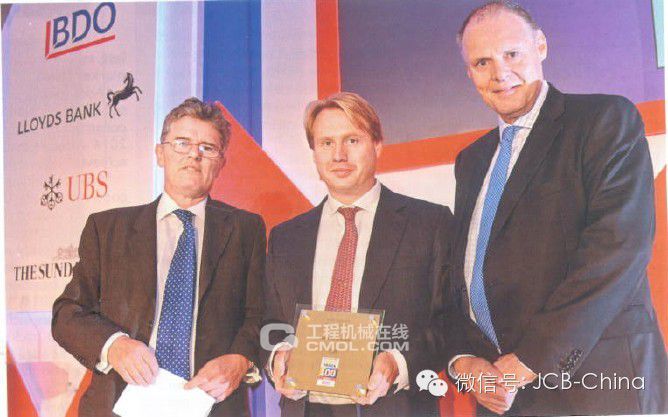 JCB被评为英国最出色品质品牌