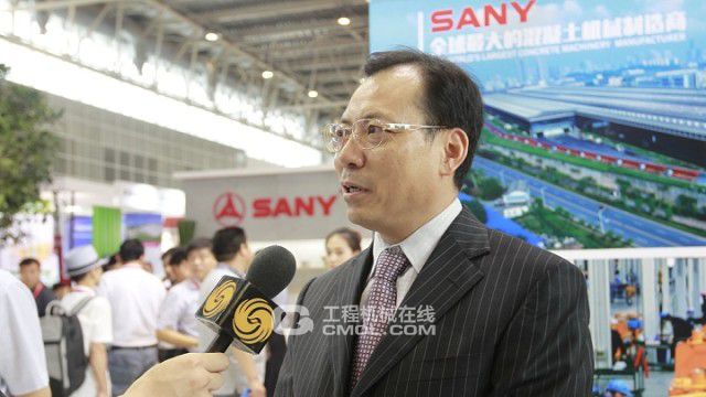 三一集团总裁唐修国接受凤凰卫视采访