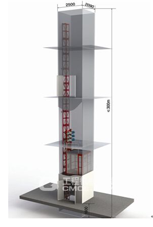 SC100井道式施工升降机