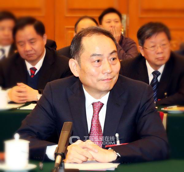 詹纯新代表在湖南代表团讨论时发言 湖南日报记者 张目 摄