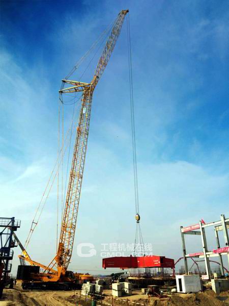 徐工XGC260履带起重机 助力中巴经济走廊项目建设