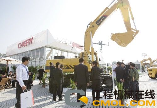 科技改变世界奇瑞重工重磅亮相北京工程机械展