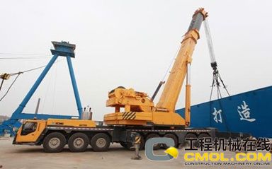 徐工自主研发的QAY500全地面起重机漂亮首秀