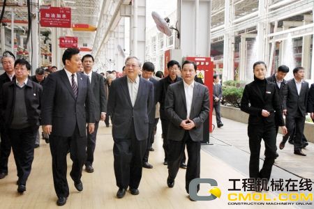 路甬祥走访三一昆山产业园