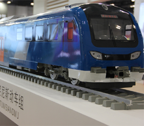 中国南车轨道交通地铁模型展示图集