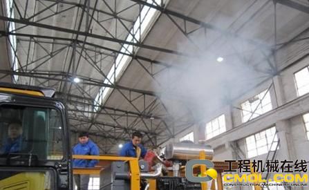 陕建机SUR280旋挖钻机点火成功 