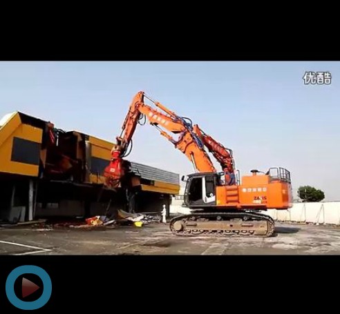 视频：日立挖掘机ZX480-3新车