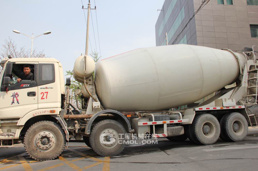 中联52米泵车施工现场26
