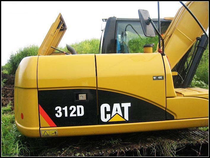 卡特312D挖掘机