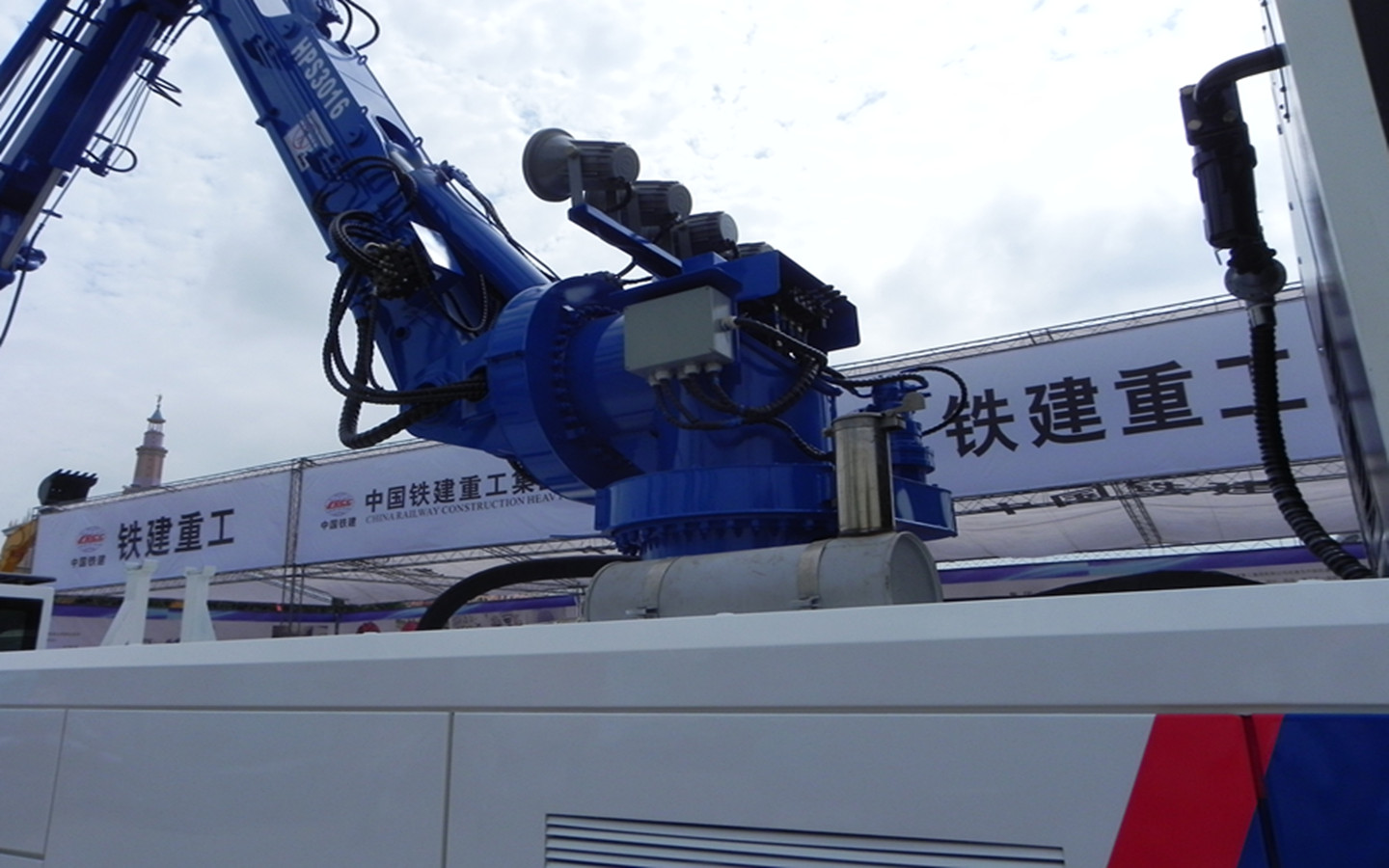 中国铁建HPS3016混凝土喷射机械手