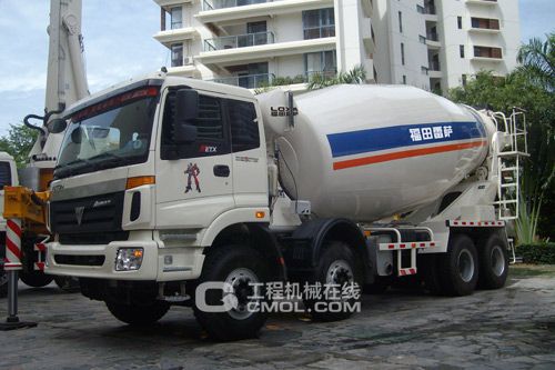 福田雷萨BJ5313GJB-12混凝土搅拌运输车